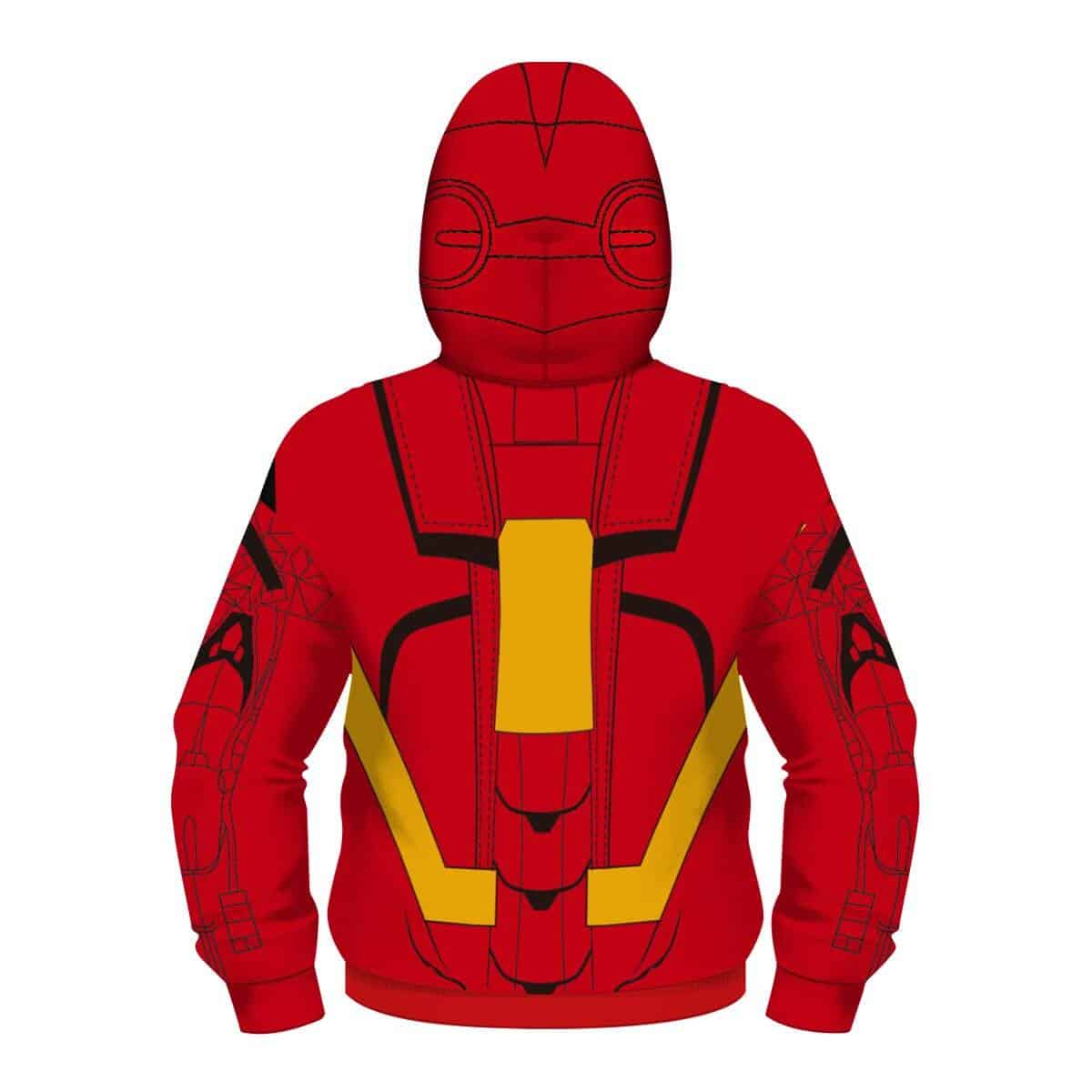 Fight Coronavirus Superhero Hooded Jacket with Mask (The Avengers, Captain America, Iron Man, Spiderman, Star Wars)
