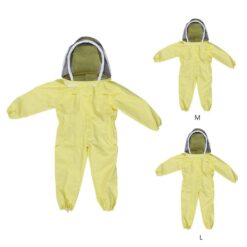 Cotton Child Beekeeping Clothing Suit Jacket Jumpsuit Protection Beekeeper Farm Visitor Protect Apiculture Equipement color: L|M  New Arrivals 2020 Fight Coronavirus