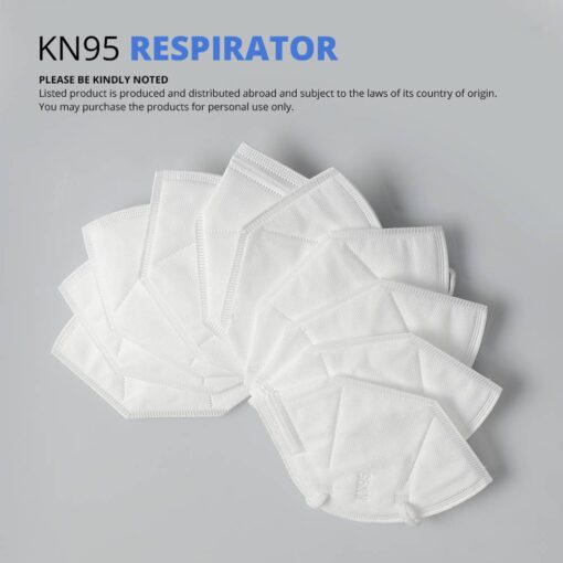 10 pcs KN95 Dustproof Anti-fog And Breathable Face Masks Filtration Mouth Masks 3-Layer Mouth Muffle Cover (not for medical use) Color: White  New Arrivals 2020 Fight Coronavirus