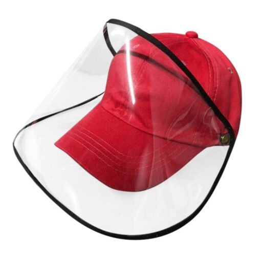 Baby Boy Girl Hats With Protective Face Shield Baseball Cap Kids Anti-spitting Hat Dustproof Cover Peaked Cap Hat Adjustable color: A|B|C|D|E|F|G|H|I|J|K|L  New Arrivals 2020 Fight Coronavirus