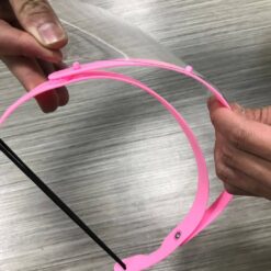 2020 New Clear Transparent Adjustable Full Face Plastic Flip-up Visor Anti-fog Anti bacteria Protective color: Pink|Blue  New Arrivals 2020 Fight Coronavirus