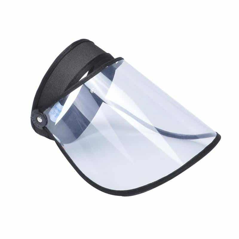 Protective Cap Breathable Unisex Transparent Protection Cap Gorras Hombre Top Empty Hat Hats Sun B4F2
