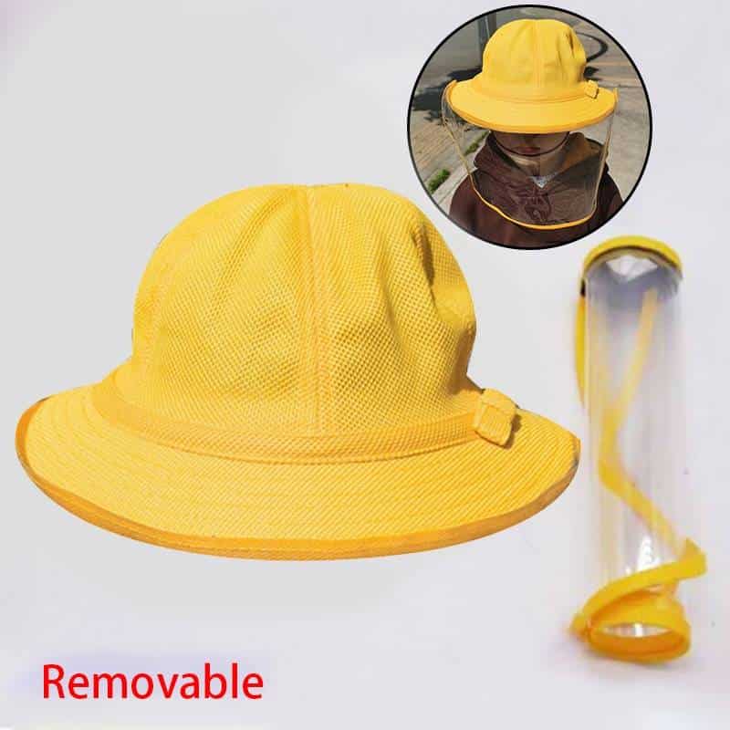 Detachable Protection Kids-Hat-with-Face-Shield-Motorcycle-Gear-Type-Headgear-New-Arrivals-Protection-Against-COVID-19-Face-Masks-amp-Face-Shi Cap Dust-proof Face Cover Protective Gears Cotton Face Cover Cap Decoration Accessories