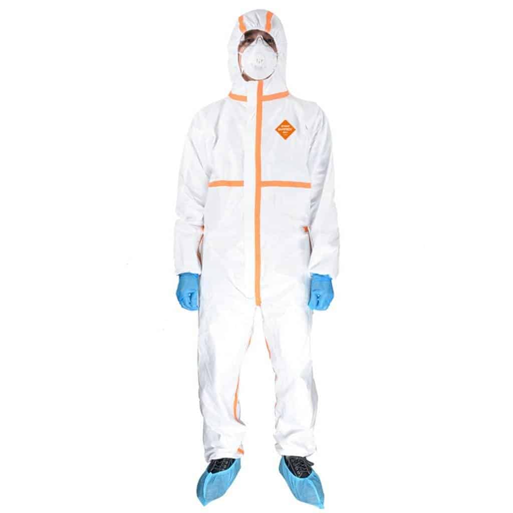Hospital Ward Siamese Isolation Clothing Protective Clothing Breathab Non-toxic and tasteless Composite protective clothing #2