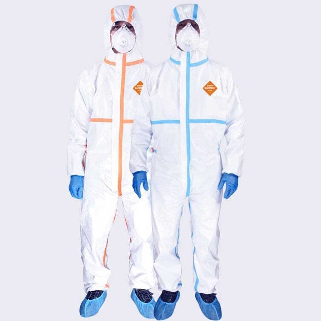 Hospital Ward Siamese Isolation Clothing Protective Clothing Breathab Non-toxic and tasteless Composite protective clothing #2