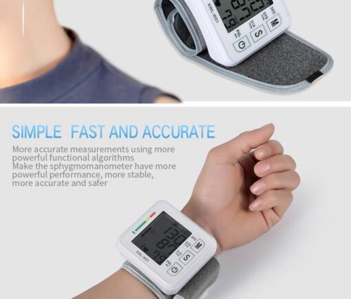 Russian Voice English Cuff Wrist Sphygmomanometer Blood Presure Monitor Heart Rate Pulse Portable Tonometer LCD Display pa_1ef722433d607dd9d2b8b7:  New Arrivals 2020 Best Sellers Clearance Uncategorized