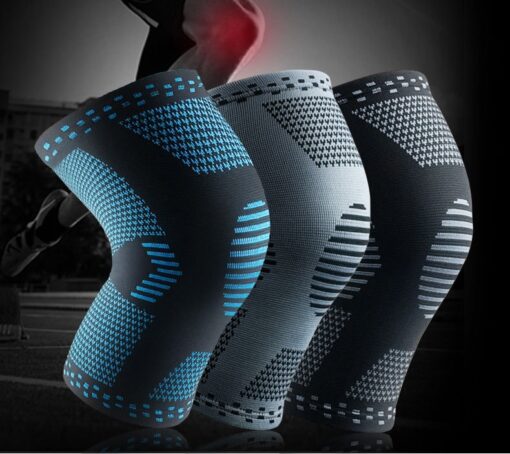 1 pcs Knee Patella Protector Brace Silicone Spring Knee Pad Basketball Running Compression Knee Sleeve Support Sports Kneepads color: HX045 black|HX045 gray|HX051 black|HX051 blue|HX051 gray|HX054 blue|HX054 green|HX054 orange|HX082 black|New black|New orange|Gray with 2 Filters|Black|Blue  New Arrivals As Seen On TV Best Sellers Clearance