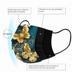 Adult Face Mask. 50pc Disposable Masks Butterflies Mask for Women Fashion Covers Fashion Mouths 3-ply Proteccion Face Masks Halloween Cosplay color: A 50PCS|B 50PCS|C 50PCS|D 50PCS|E 50PCS|F 50PCS  Face Masks For Adults New Arrivals Protection Against COVID-19 Best Sellers