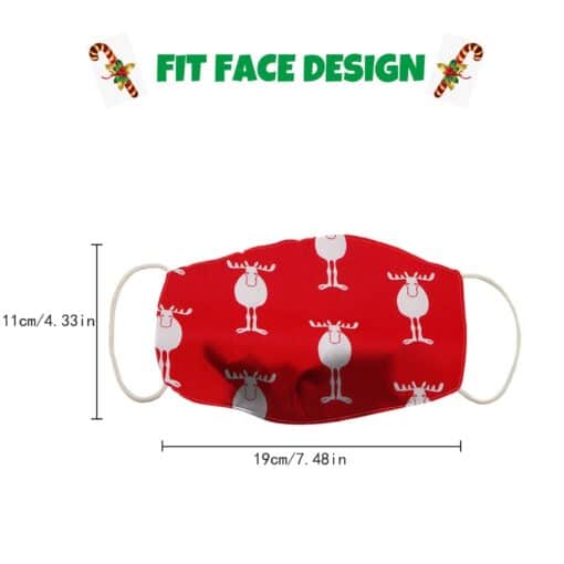 Christmas Lights Glowing Washable Face Mask Cartoons Covers Fashion Mouths Led Mouth Masks Halloween Cosplay Navidad Mascara color: A|B|C|D|G  Face Masks For Adults New Arrivals Protection Against COVID-19 Face Masks Best Sellers