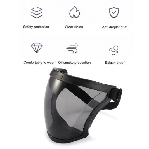 Full Protection Face Shield Face Mask color: 10pcs PM2.5 filter|Filter version black|Red|Gray with 2 Filters|Black|Blue  Face Masks & Face Shields Face Masks For Adults Face Shields For Adults Face Shields For Kids New Arrivals Protection Against COVID-19 Face Masks Face Shields Best Sellers