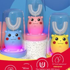 Smart Electric Toothbrush Kids Silicon Automatic Ultrasonic Teeth Tooth Brush Cartoon Pattern Children 360 Degrees XaoMi U color: 1-7 blue|1-7 blue A|1-7 blue box|1-7 head|1-7 pink|1-7 pink A|1-7 pink box|1-7 yellow|1-7 yellow A|1-7 yellow box|8-14 blue|8-14 blue A|8-14 blue box|8-14 head|8-14 pink|8-14 pink A|8-14 pink box|8-14 yellow|8-14 yellow A|8-14 yellow box|Pink|Blue|Yellow  New Arrivals Uncategorized Best Sellers