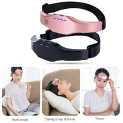 Electric Headache and Migraine Relief Head Massager Migraine Insomnia Release USB Rechargeable Therapy Machine Relax Health Care color: Pink|Red|Black  New Arrivals Uncategorized Best Sellers Clearance