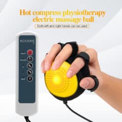 Infrared Hot Compress Hand Massager Ball Massage Hand and Fingers Physiotherapy Rehabilitation Spasm Dystonia Hemiplegia Stroke color: smiley no electric|Type A|Type B|Type C|Type D rechargeable