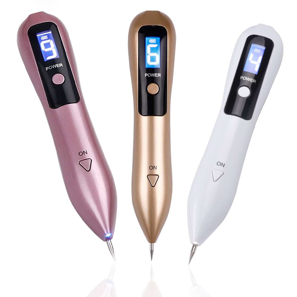 Laser Plasma Pen Freckle Remover Machine LCD Mole Removal Dark Spot Remover Skin Wart Tag Tattoo Remaval Tool Beauty Salon