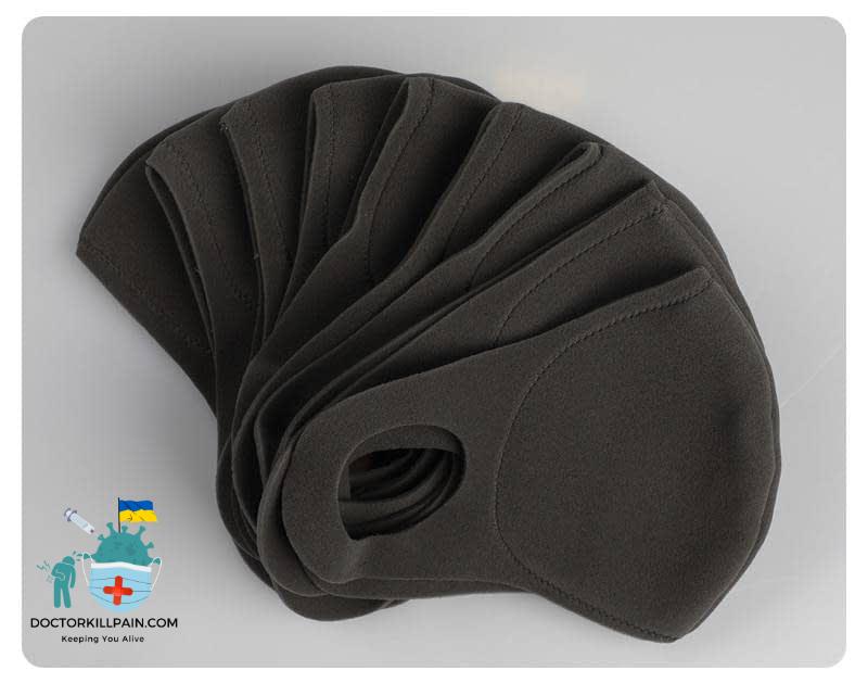 10 pcs/bag KN95 CE Certification Dust Respirator Mask Pad Against Pollution Breathable Mask Non-woven Fabric(not for medical use