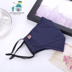 Adjustable Cotton Face Mask color: Pink|Red|Rose Red|Gray with 2 Filters|Black|Blue  New Arrivals Protection Against COVID-19 Face Masks & Face Shields Face Masks Face Masks For Adults Best Sellers