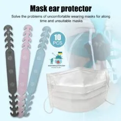 Adjustable Face Mask Holder For Kids color: 10pc|10PC A|10PC A|10PC B|10PC B|10PC C|10PC C  New Arrivals Protection Against COVID-19 Face Mask Extensions (Kids & Adults) Best Sellers
