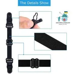 Adjustable Face Mask Holder color: 10PC Black New Arrivals Protection Against COVID-19 Face Masks & Face Shields Face Masks Face Masks For Adults Safest Face Masks For Kids Best Back to School Face Masks For Kids Face Mask Extensions (Kids & Adults) Best Sellers