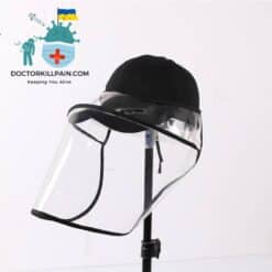 Attachable Clear Face Cover For Hats color: Beige Face Shield|Black Face Shield|Blue Face Shield|Blue Face Shield 2|Red Face Shield|Yellow Face Shield  New Arrivals Protection Against COVID-19 Face Masks & Face Shields Face Shields Face Shields For Adults Best Sellers