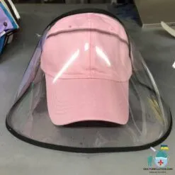 Baseball Cap with Face Shield For Kids color: A|B|C|D|E|F|G|H|I|J|K|L  New Arrivals Protection Against COVID-19 Face Masks & Face Shields Face Shields Face Shields For Kids Best Sellers