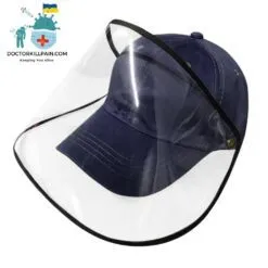 Baseball Cap with Face Shield For Kids color: A|B|C|D|E|F|G|H|I|J|K|L  New Arrivals Protection Against COVID-19 Face Masks & Face Shields Face Shields Face Shields For Kids Best Sellers