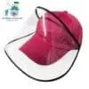 Baseball Cap with Face Shield For Kids color: A|B|C|D|E|F|G|H|I|J|K|L  New Arrivals Protection Against COVID-19 Face Masks & Face Shields Face Shields Face Shields For Kids Best Sellers