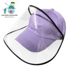 Baseball Cap with Face Shield For Kids color: A|B|C|D|E|F|G|H|I|J|K|L  New Arrivals Protection Against COVID-19 Face Masks & Face Shields Face Shields Face Shields For Kids Best Sellers