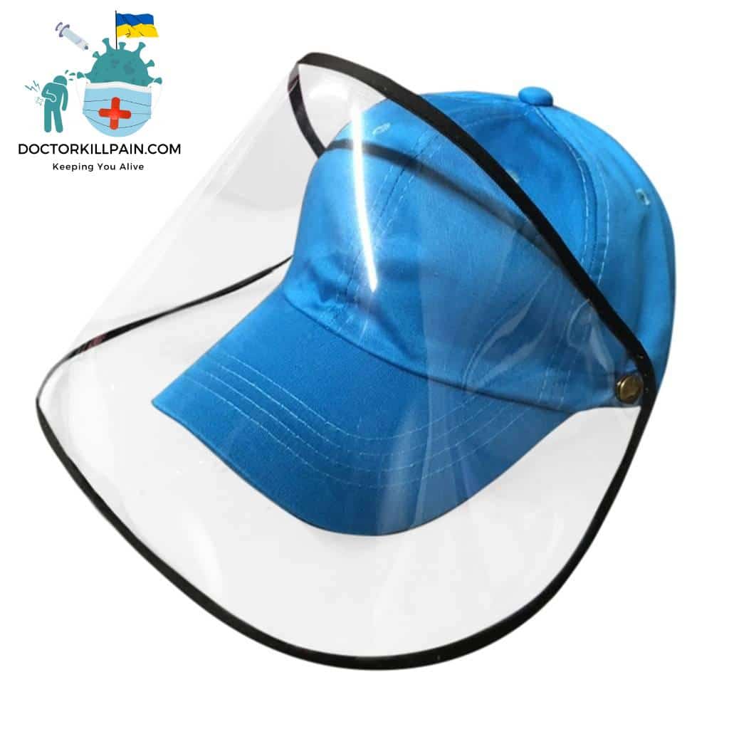 Baby Boy Girl Hats With Protective Face Shield Baseball Cap Kids Anti-spitting Hat Dustproof Cover Peaked Cap Hat Adjustable