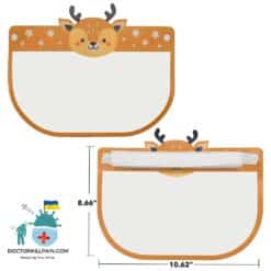 Cartoon Animal Face Shield For Kids With Elastic Band color: A|B|C|D|E|F|G|H  New Arrivals Protection Against COVID-19 Face Masks & Face Shields Face Shields Face Shields For Kids Best Sellers