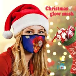 Christmas Face Masks With Lights color: A|B|C|D|E|F|mask bag  New Arrivals Protection Against COVID-19 Face Masks & Face Shields Face Masks Face Masks For Adults Best Sellers
