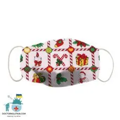 Christmas Lights Glowing Face Mask color: A|B|C|D|G  New Arrivals Protection Against COVID-19 Face Masks & Face Shields Face Masks Face Masks For Adults Best Sellers