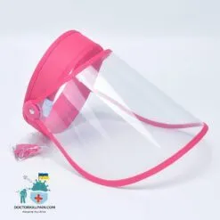 Comfortable Adjustable Anti COVID Face Shield color: Navy|Pink|Purple|Sky Blue  New Arrivals Protection Against COVID-19 Face Masks & Face Shields Face Shields Face Shields For Adults Best Sellers