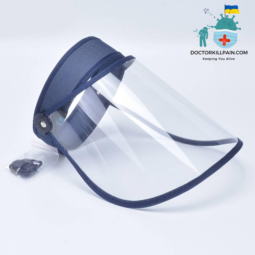 Adjustable UV Protection Sun Hat Female Anti-Droplet Saliva Empty Top Hat Transmission Windproof Sand Cap