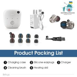 Compact Rechargeable Hearing Aid Side: Left|Right|Both  Best Hearing Aids In 2022 New Arrivals As Seen On TV Best Sellers