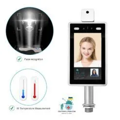 Contactless Thermometer Camera with Face Recognition 81fc5b885e3ea8cd72da7b: upright Bracket|Wall mounted  New Arrivals Protection Against COVID-19 Contactless Thermometers Best Sellers