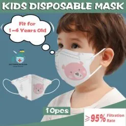 Cute Disposable Face Masks For Toddlers (10 Pcs) color: 10PC A|10PC B|10PC C|10PC D|10PC E|10PC F|10PC G|10PC H|10PC I|10PC J|10PC K|10PC L|10PC M|10PC N|10PC O|10PC P|10PC Q|10PC R|10PC S|10PC T|10PC U|10PC V|10PC W|10PC X  New Arrivals Protection Against COVID-19 Face Masks & Face Shields Face Masks Safest Face Masks For Kids Best Back to School Face Masks For Kids Best Sellers
