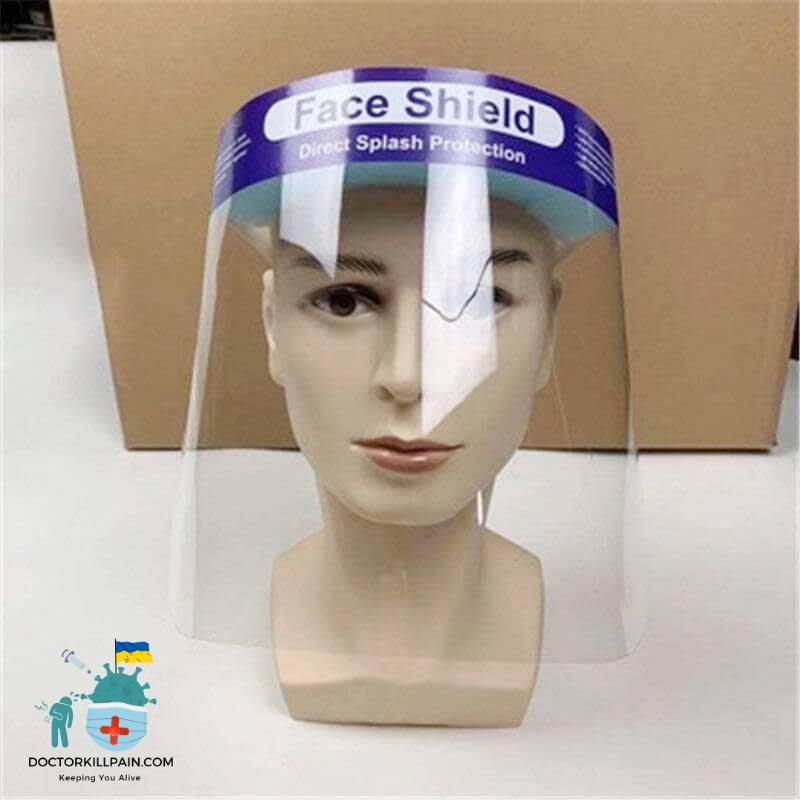Respirator Transparent Anti Droplet Oil Dust-proof Full Face Protection Mask Visor Shield Full Face Protection 3m Mask