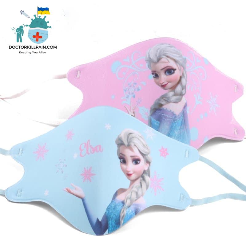 2 pcs Disney children face Washable props cosplay accessories child Marvel Frozen Spiderman boys girls kids model fast delivery