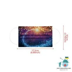 Disposable Christmas Face Masks (10 Pcs) color: A|B|C|D|E  New Arrivals Protection Against COVID-19 Face Masks & Face Shields Face Masks Face Masks For Adults Best Sellers