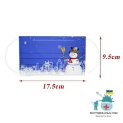 Disposable Christmas Face Masks For Women (10 Masks) color: A|B|C|D  New Arrivals Protection Against COVID-19 Face Masks & Face Shields Face Masks Face Masks For Adults Best Sellers