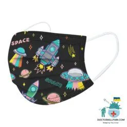 Disposable Preschool Face Masks (10 Pcs) color: A|B|C|D|E  New Arrivals Protection Against COVID-19 Face Masks & Face Shields Face Masks Safest Face Masks For Kids Best Back to School Face Masks For Kids Best Sellers