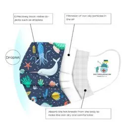 Disposable Preschool Face Masks (10 Pcs) color: A|B|C|D|E  New Arrivals Protection Against COVID-19 Face Masks & Face Shields Face Masks Safest Face Masks For Kids Best Back to School Face Masks For Kids Best Sellers