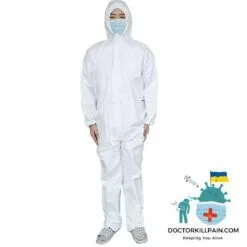 Disposable Safety Medical Coverall Suit color: A|B  New Arrivals Protection Against COVID-19 Protective Suits & Clothing Best Sellers