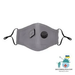 Easy Breathing Face Mask For Kids With Straw Hole color: Hot Pink|Navy Blue|Red|Gray with 2 Filters|Black|Blue  New Arrivals Protection Against COVID-19 Face Masks & Face Shields Face Masks Safest Face Masks For Kids Best Back to School Face Masks For Kids Best Sellers