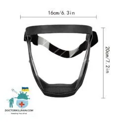 Easy To Breathe Face Shield color: Black-Brown|Black-Grey|grey|Mint|Pink|Red|Black|Blue  New Arrivals Protection Against COVID-19 Face Masks & Face Shields Face Shields Face Shields For Adults Best Sellers