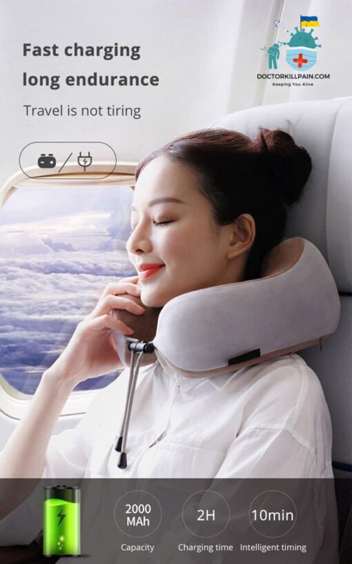 Electric Neck Massager Travel Pillow Size: Medium  New Arrivals As Seen On TV Best Sellers