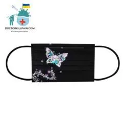 Elegant Shiny Butterflies Disposable Face Masks For Women (50 Masks) color: A 50PCS|B 50PCS|C 50PCS|D 50PCS|E 50PCS|F 50PCS  New Arrivals Protection Against COVID-19 Face Masks & Face Shields Face Masks Face Masks For Adults Best Sellers
