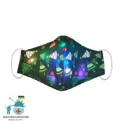 Face Mask With Christmas Lights color: A|B|C|D|E|F|G  New Arrivals Protection Against COVID-19 Face Masks & Face Shields Face Masks Face Masks For Adults Best Sellers