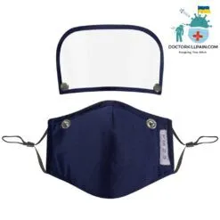 Face Mask With Removable Eye Shield color: A|B|C|D  New Arrivals Protection Against COVID-19 Face Masks & Face Shields Face Masks Face Masks For Adults Face Shields Face Shields For Adults Best Sellers