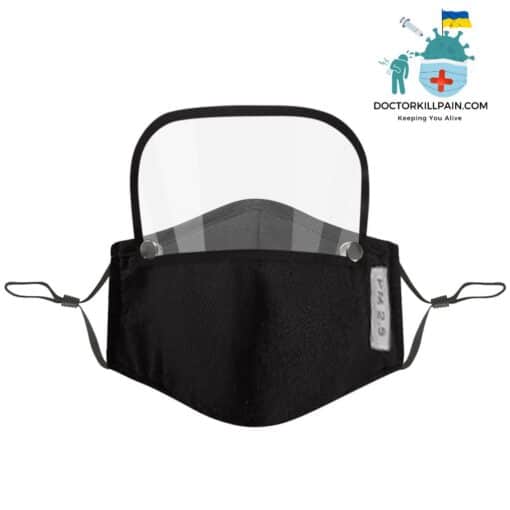 Face Mask With Removable Eye Shield color: A|B|C|D  New Arrivals Protection Against COVID-19 Face Masks & Face Shields Face Masks Face Masks For Adults Face Shields Face Shields For Adults Best Sellers